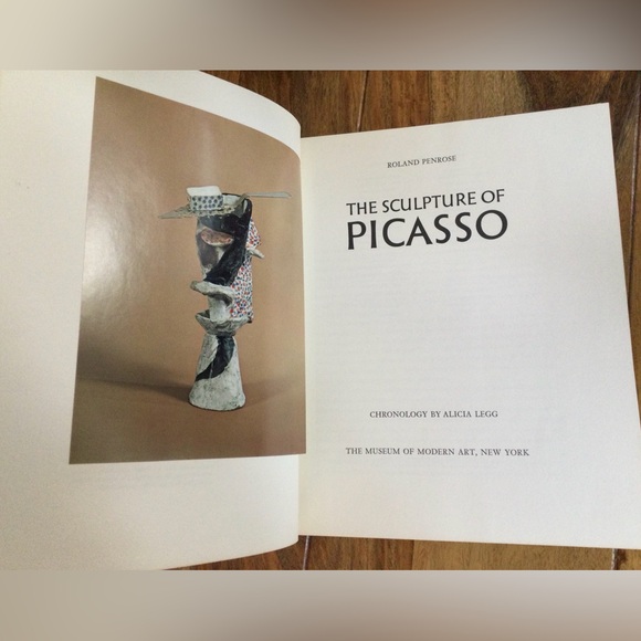 The Sculpture of Picasso - Vintage 1967 First Edition Mid C Modern Photogravure - Picture 5 of 9